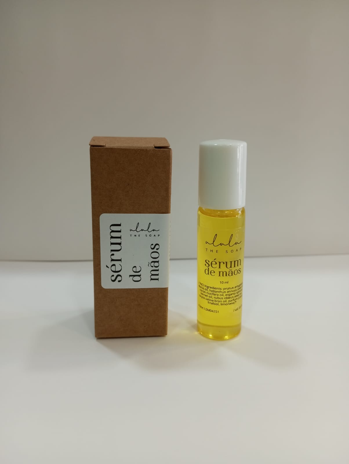 sérum de mãos